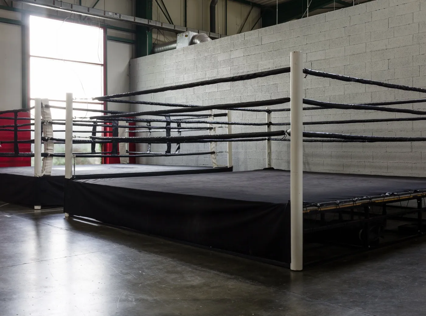 Les deux rings du Boxing Club