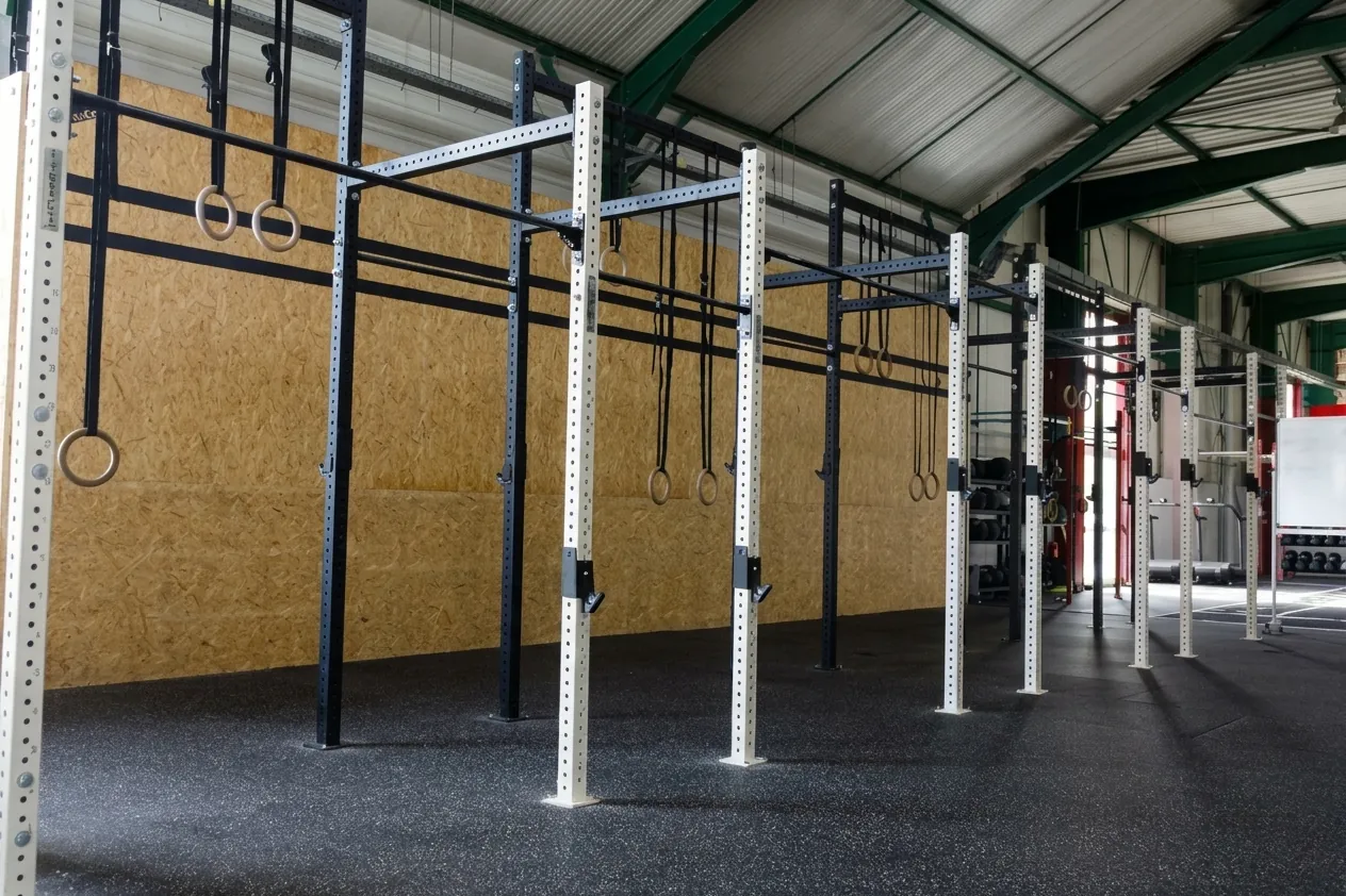 Rig et anneaux de la box CrossFit
