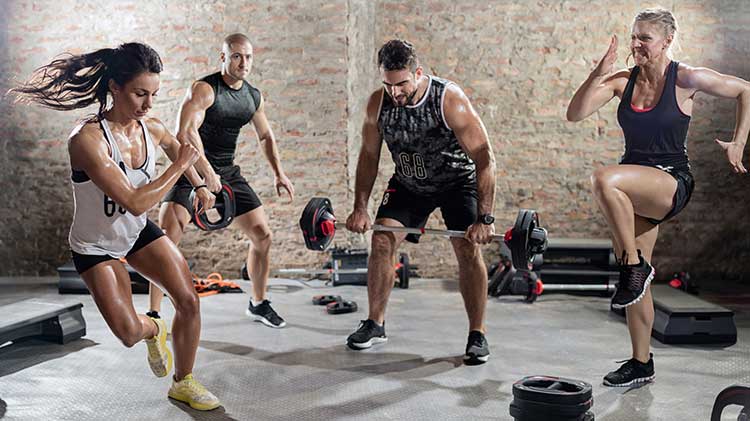 Visuel des cours collectifs et particulièrement de ceux du concept Les Mills proposés à la Salle Sports Club