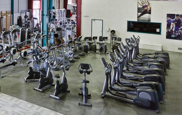 Vue d'ensemble de la Salle Sports Club